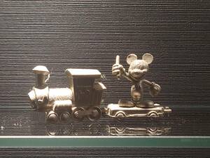 ディズニーランド　DL　DS　ミッキーマウス　汽車　インテリア　置物　鉄製　可愛い飾り