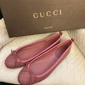 新品未使用　gucci グッチ　パンプス　ローヒール　靴　 ローファー イタリア製