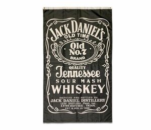 ◆送料無料◆【Jack Daniel's・ジャックダニエル】※《アメリカン フラッグ／1500×900mm》　アメリカン雑貨　旗　ウイスキー
