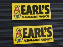 送料\84【EARL'S・アールズ】※《レーシングステッカー／２枚セット》　(品番：ms010)　アメリカン雑貨　ガレージ_画像5