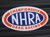 送料\84【NHRA・全米ホットロッド協会】※《レーシングステッカー》　(品番：ms025)　アメリカン雑貨　ガレージ_画像1