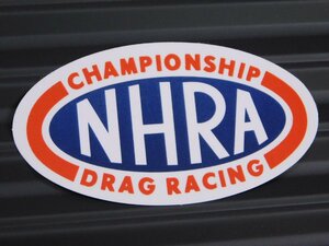 送料\84【NHRA・全米ホットロッド協会】※《レーシングステッカー》　(品番：ms025)　アメリカン雑貨　ガレージ