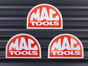 送料\84【MAC TOOLS・マックツールズ】※《レーシングステッカー／３枚セット》　(品番：ms036)　アメリカン雑貨　ガレージ