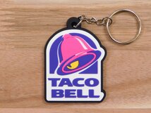 【TACO BELL・タコベル】※《企業ロゴ・ラバーキーホルダー》　アメリカン雑貨　キーリング　RC095_画像3