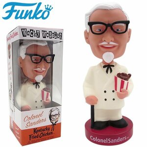 【ケンタッキーフライドチキン・カーネルサンダース】※《ボビングヘッド》　アメリカン雑貨　フィギュア　FUNKO