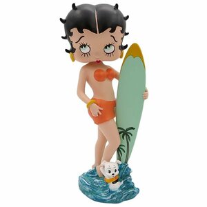 【Betty Boop・ベティちゃん】※《ボブリング・サーファー》 品番BB-013　アメリカン雑貨　フィギュア　ボビングヘッド