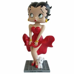 【Betty Boop・ベティちゃん】※《ボブリング・ニューヨーク》 品番BB-008　アメリカン雑貨　フィギュア　ボビングヘッド