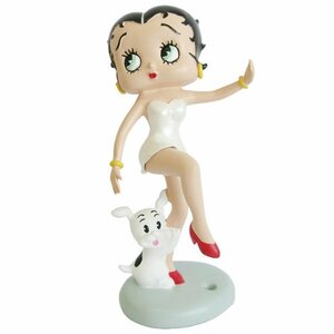 【Betty Boop・ベティちゃん】※《ペン立て・ベティーとパジー》 品番BB-005　アメリカン雑貨　フィギュア　ペンスタンド　ボブリング