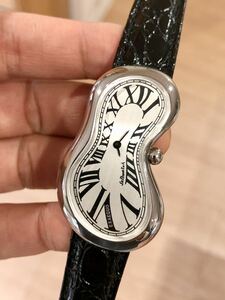 美品 良品 Softwatch ソフトウォッチ 記憶の固執 柔らかい時計 溶ける時計 Salvador Dali サルバトール・ダリ 腕時計 クォーツ