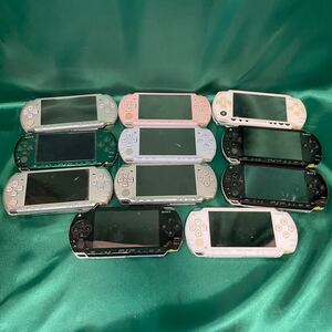 PSP まとめて 11台 レトロ 携帯ゲーム PlayStationPortable 1000 2000 3000