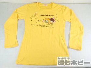 1KL17◆②未使用 当時物 サンリオ/SANRIO 1976年 リトルツインスターズ キキララ シャツ Mサイズ 子供用/昭和レトロ グッズ 雑貨 送:YP/60