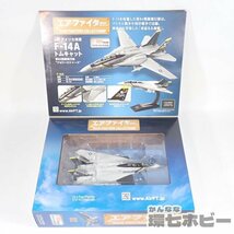 2Ri39◆アシェット 1/100 エアファイターコレクション Vol.2 トムキャット F-14A ダイキャストモデル 未使用/模型 戦闘機 フィギュア 送60_画像3