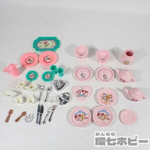 1QM8◆当時物 おジャ魔女ドレミ 食器 ミニチュア 陶器 ガチャガチャ まとめ 現状/ドールハウス ドール用 小物 フィギュア 人形 送:-/60