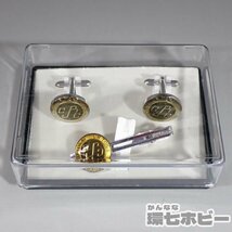 3WS54◆非売品 当時物 JR東海 乗務員用 ネクタイピン カフスボタン/記念品 鉄道グッズ ピンバッジ バッチ タイピン 送:-/60_画像1