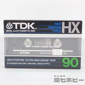 1TY31◆新品未開封 TDK ハイポジション HX90 カセットテープ 1本/未使用 ハイポジ 送:YP/60