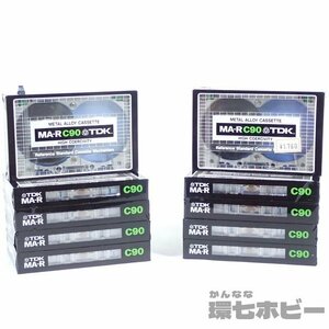 1TY24◆新品未開封 TDK MA-RC90 初期 メタルポジション カセットテープ まとめ 10本 大量セット/未使用 まとめて MA-R C90 METAL 送:60
