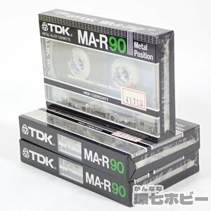 1TY23◆新品未開封 TDK メタルポジション MA-R90 カセットテープ まとめ 3本セット/まとめて 未使用 METAL 送:YP/60