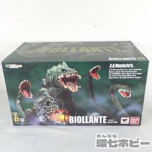 0KN4◆ほぼ美品 バンダイ ビオランテ S.H.MonsterArts フィギュア つ動作未確認 特撮 怪獣 SHモンスターアーツ ゴジラ 品田冬樹 送:-/100