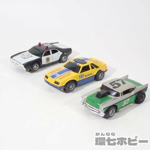 1UG25◆⑥当時物 HOスケール スロットカー まとめ ジャンク/TYCO タイコ ムスタング パトカー AFX マグナカー TOMY 送:-/60