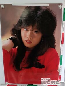 0QL17◆当時物 ワーナー 中森明菜 B2 ポスター 何枚でも同梱送料一律/販促品 昭和レトロ 広告 グッズ 80年代アイドル 送:-/80