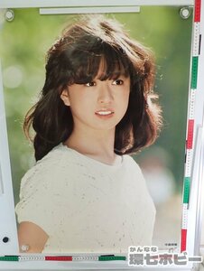 0QL33◆当時物 ワーナー 中森明菜 A1 ポスター 何枚でも同梱送料一律/昭和レトロ アイドル グッズ 販促品 広告 送:-/80