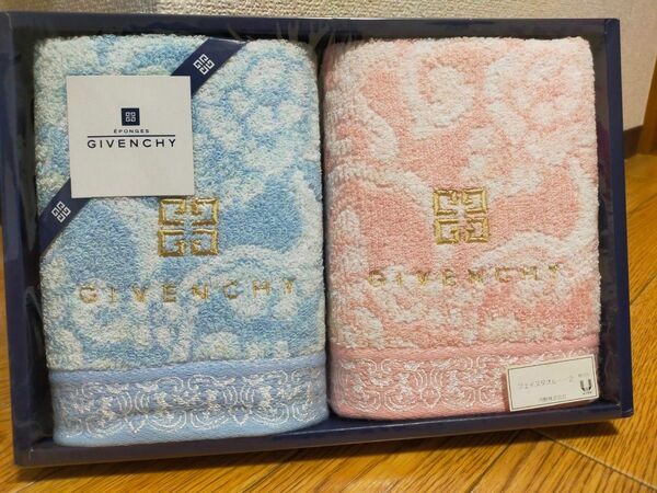 ☆在庫処分セール☆GIVENCHY☆フェイスタオル2枚組☆タオルギフトセット