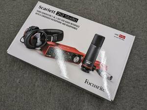 FOCUSRITE ( フォーカスライト ) / Scarlett 2i2 Studio Pack (gen. 3) [店頭展示品特価]