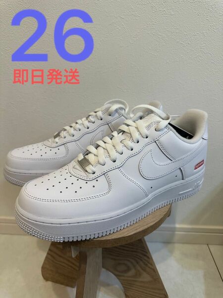 Supreme × Nike Air Force 1 Low "White"