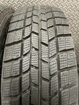 175/70R14 GOODYEAR/ICENAVI 6 18年製 SIBILLA BQ-7 14インチ 5.5J＋40 100 4H スタッドレス 4本 アイスナビ6 ヤリス アクア 等 (9-C86)_画像6