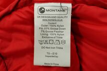 【Used】Montane モンテイン NIKWAX 本格登山 極暖 ダウンジャケット グースダウン アウトドア 登山 細身シルエット 黒 XS ■ET24A0219_画像9