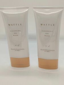 WATTLE クレンジングジェルウォッシュ メイク落し 80g×2個