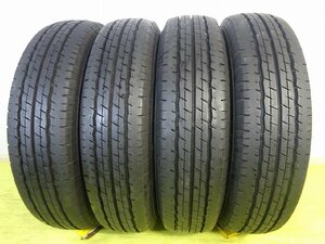 ダンロップ SP 175L 155/80R14 88/86N LT★9-8分山 2022年 4本 ノーマル【送料無料】AOM-K1466 青森