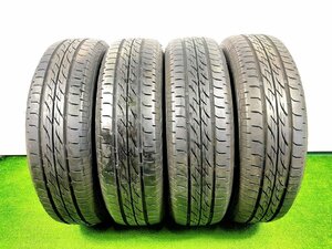 ブリヂストン NEXTRY 165/70R14 81Ｓ★8-8.5分山 2022年製 4本 中古ノーマル【宮城発 送料無料】MYG-B11520