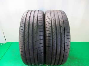 ダンロップ SP SPORTMAXX 050+ 2019年製 2本　235/55R19 101V★8分山 ノーマル【宮城発　送料無料】MYG-2039★レクサスRX など