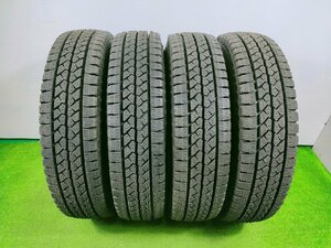 ブリヂストン BLIZZAK VL1 165/80R14 97/95N LT★9.9分山 2023年 4本 スタッドレス【宮城発 送料無料】MYG-B11595