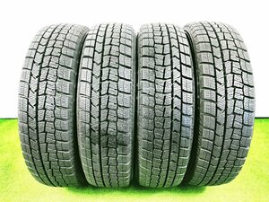 ダンロップ WINTER MAXX WM02 ★155/65R14 75Q★8.5-9分山 2019年 4本 スタッドレス【宮城発 送料無料】MYG-B11681