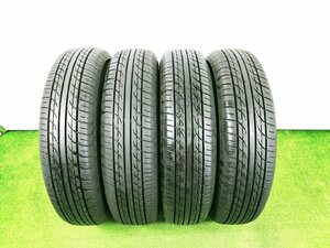 ヨコハマ ECOS ES300 145/80R12 74S 8-8.5分山 2021年 4本 ノーマル【宮城発 送料無料】MYG-B11772