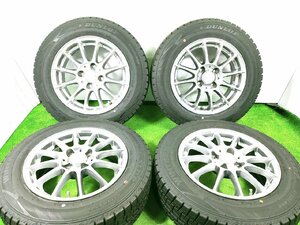 ★SCHNEDER★165/70R14 2022年製 14x5.5J +38 4穴 PCD100 中古 スタッドレス 4本【宮城発 送料無料】MYG-B11799