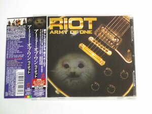 Riot - Army Of One 国内盤帯付