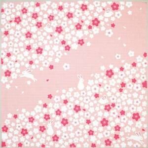  Sakura ... furoshiki cotton small .... approximately 50cm× approximately 50cm new goods 