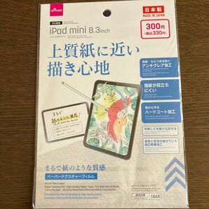 iPad mini 8.3インチ 保護フィルム ダイソー製