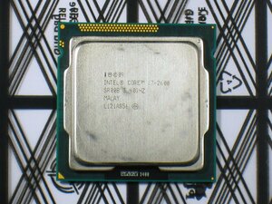 【中古】Intel CPU Core i7 2600 SR00B 3.4GHz CPU本体のみ