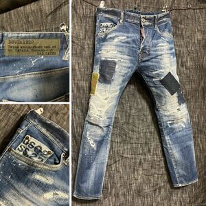 22SS Dsquared2 スーパーツインキー　スキニーデニム　44 メンズ