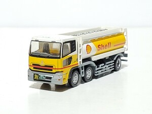 昭和シェル 16kl タンクローリー 日産ディーゼル クオン 品番 028 Shell トラコレ トミーテック TOMYTEC THE トラックコレクション 第3弾