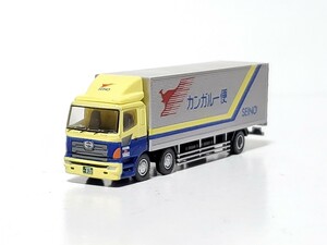 西濃運輸 日野 プロティア HINO 前2軸 後1軸 カンガルー便 品番 011 トラコレ トミーテック TOMYTEC THE トラックコレクション 第1弾