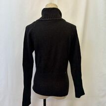 A/T エーティー　タートルネック　トップス　セーター　日本製　ブラック　長袖_画像4