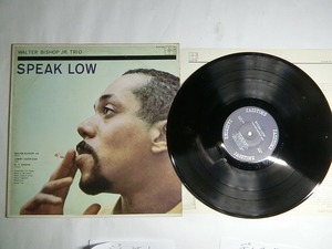 Rk7:THE WALTER BISHOP JR. TRIO / SPEAK LOW / PA-3077(M)