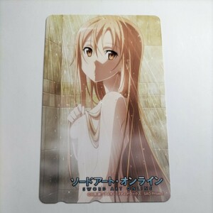  Sword Art * online telephone card telephone card asna