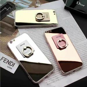 iPhone case smartphone case mirror mirror iphone 6plus/iphone7plus/iphone8/8plus/iphone x silver rose Gold Gold 