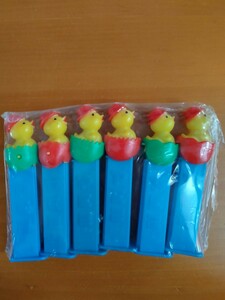 PEZ　イースターひよこ　ギザギザ三種類　ペッツ　購入後未開封